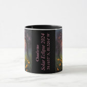 Mug Éclipse totale du Sun GPS Spring Dogwood Nom (Centre)