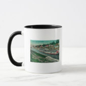 Mug Écluse en cascade sur le fleuve Columbia (Gauche)