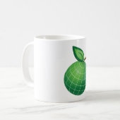 Mug Eco Globe Fruit Green Earth Leaf Sphere (Devant gauche)