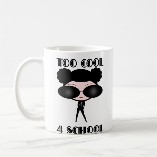 Mug École 4 trop Cool (Gauche)