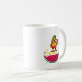 Mug École Bonjour heure d'été (Devant droit)