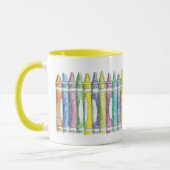 Mug École Couleur Crayon Enseignant de l'école primair (Gauche)