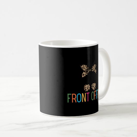 Mug École d'adjoint administratif de l'équipe de récep (Devant droit)