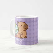 Mug École de capybaras pour enfants mignons (Devant gauche)