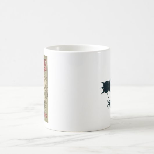 Mug École de explosion de finissage de poulet de (Centre)