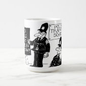 Mug École de formation de police britannique drôle (Centre)