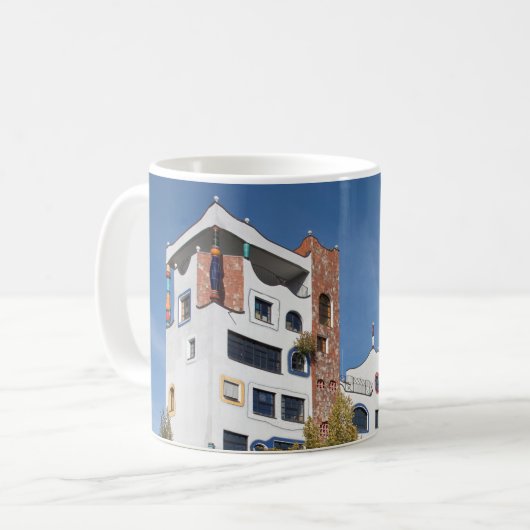 Mug École de Lutherstadt Wittenberg Hundertwasser (Devant gauche)