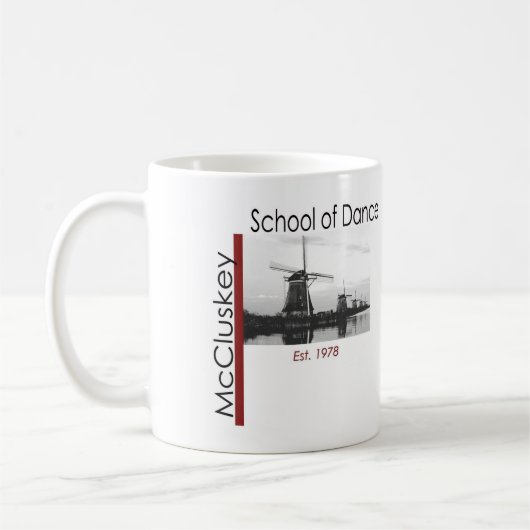 Mug École de McCluskey de danse (Gauche)
