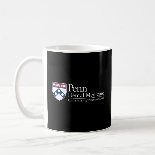 Mug École De Médecine Dentaire De Penn Quakers (Gauche)
