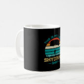 Mug École de parachutisme Portland (Devant gauche)