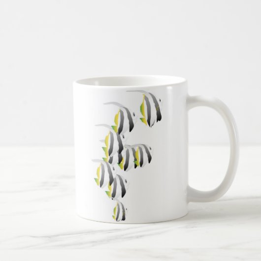 Mug École de poissons tropicaux (Droite)