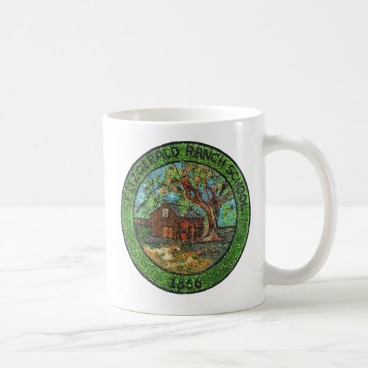 Mug École de ranch de Fitzgerald, 1866, Pinole la (Droite)