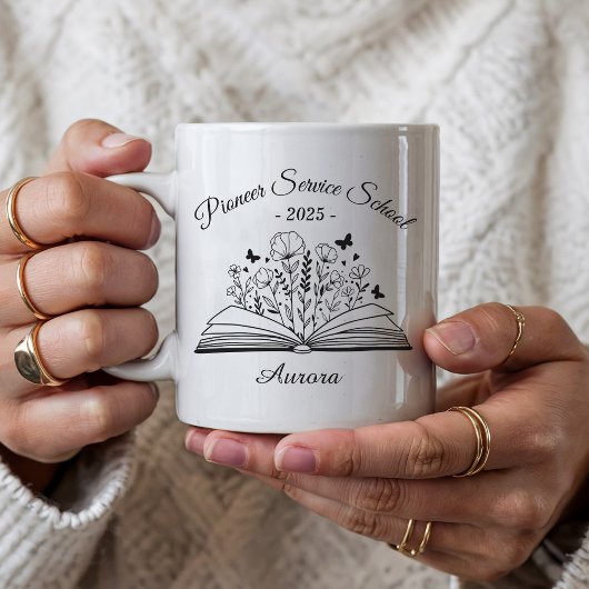 Mug École de service des pionniers JW personnalisée pr