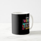 Mug École de soins infirmiers diplômés RN Infirmière i (Devant droit)