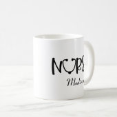 Mug École de soins infirmiers Futur Infirmière RN Cade (Devant droit)