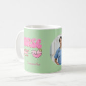 Mug École d'étudiante en soins infirmiers Future infir (Devant gauche)
