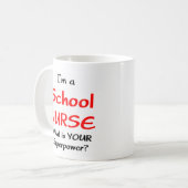 Mug école d'infirmières (Devant gauche)