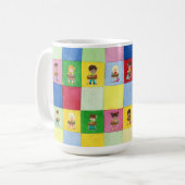 Mug École élémentaire Salle de classe Enfants Bureau E (Devant gauche)