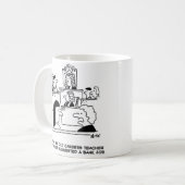 Mug École en cour après carrière Conseil enseignant (Devant gauche)
