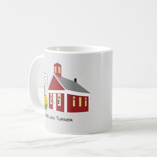 Mug Ecole Gradué Une chambre École (Devant gauche)