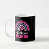Mug École infirmière Boho Arc-en-ciel (Gauche)