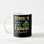 Mug École, mais l'agriculture est important Tracteur a (Gauche)