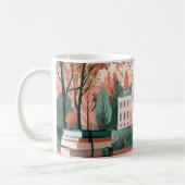 Mug école ou université, avec style de villa classique (Gauche)