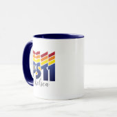 Mug École Rainbow Logo PS11 (Devant gauche)