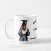 Mug Ecole supérieure université Belle fille (Gauche)