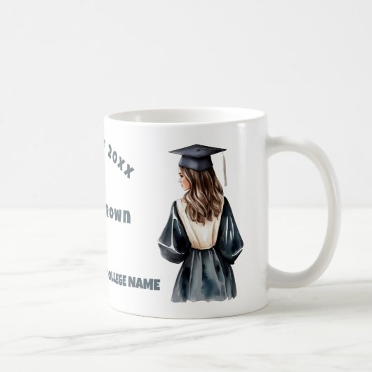 Mug Ecole supérieure université Belle fille (Droite)