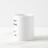 Mug écologue végétale, génial (Centre)