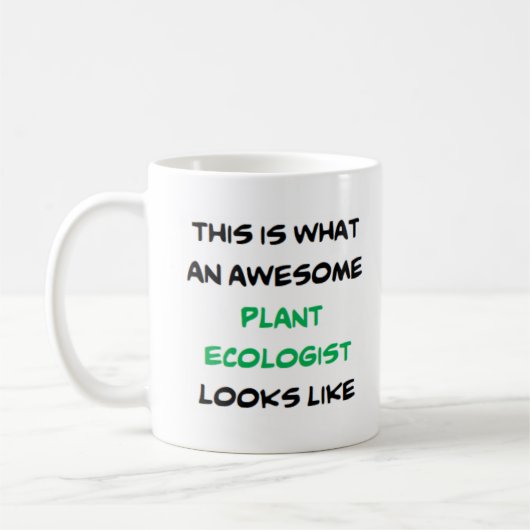 Mug écologue végétale, génial (Gauche)