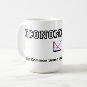 Mug Économie 101 (Devant gauche)