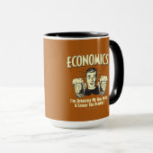 Mug Économie : Boire un paquet fiscal plus faible (Devant droit)