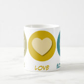 Mug Économie d'amour de paix (Centre)