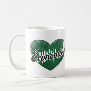 Mug Economie Retro Coeur Blackboard amour