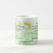 Mug Économisé par grâce - 2:8,9 d'Ephesians (Centre)
