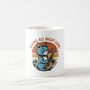 Mug Économiser toute la nuit - Pour les joueurs de sax