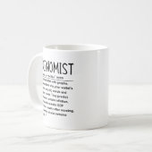 Mug Économiste (Devant gauche)