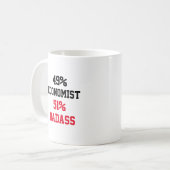 Mug Économiste Badass (Devant gauche)