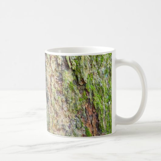 Mug Écorce d'arbre couverte de mousse (Droite)