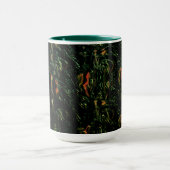 Mug Écorce d'arbre sous verre martelé vert (Centre)