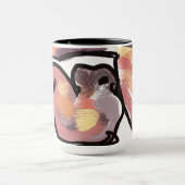 Mug Écorce d'automne du coucher du soleil (Centre)