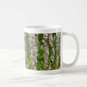Mug Écorce De Pin Arbre Avec Mousse