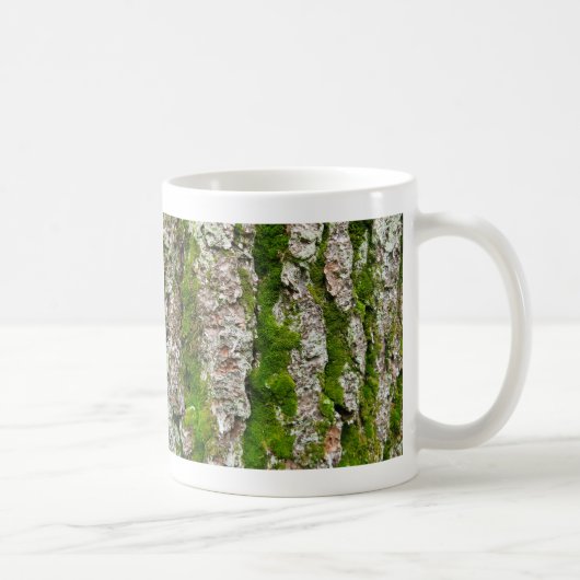 Mug Écorce De Pin Arbre Avec Mousse (Droite)