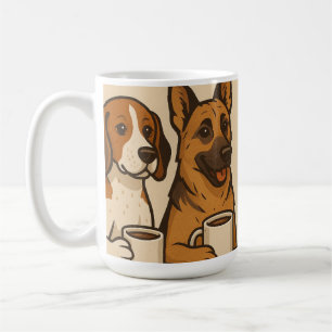 Mug Écorce et brasse : Tout le monde a une queue
