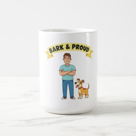 Mug Écorce et Fête des pères fière (Centre)