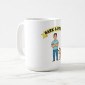 Mug Écorce et Fête des pères fière (Devant gauche)