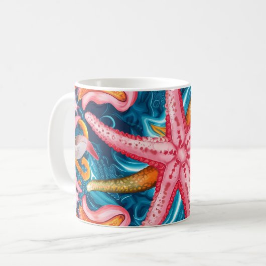 Mug Écorce rose (Devant gauche)