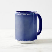 Mug Écossais Bleu (Devant droit)